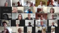 Screenshot of TTS AGM via zoom, page 1